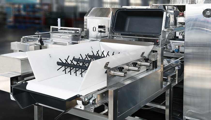 600机械手全自动米饭生产线 600机械手全自动米饭生产线