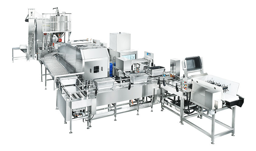 机械手全自动燃气米饭线