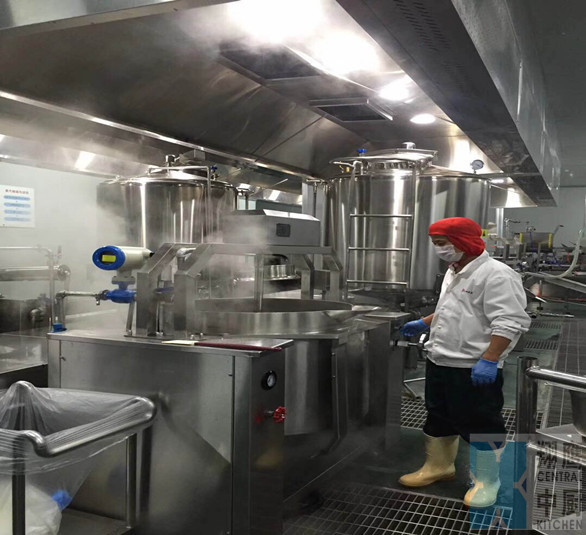 广州七十二街后勤加工中心-龙八头号玩家唯一中央厨房设备广东案例 广州七十二街后勤加工中心-龙八头号玩家唯一中央厨房设备广东案例