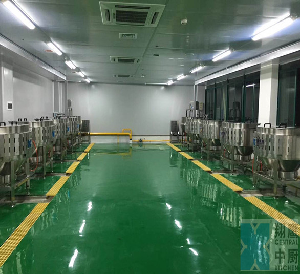 广州七十二街后勤加工中心-龙八头号玩家唯一中央厨房设备广东案例 广州七十二街后勤加工中心-龙八头号玩家唯一中央厨房设备广东案例